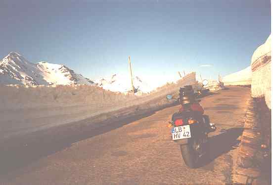 Auf dem Weg zur Edelweißspitze